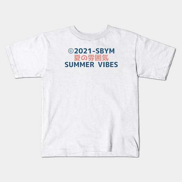 SUMMER VIBE Kids T-Shirt by RRFNG